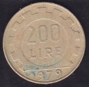 İtalya 200 Liret 1979