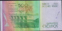 Cabo Verde 500 Escudos 2014 Çil Pick 72