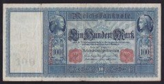 ALMANYA 100 MARK 1910 ÇOK ÇOK TEMİZ +
