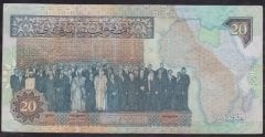 LİBYA 20 DİNAR 2009 ÇOK TEMİZ