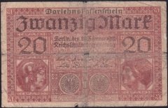ALMANYA 20 MARK 1918 TEMİZ
