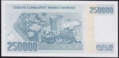 7.EMİSYON 3.TERTİP 250000 LİRA I89 496694 ÇİL BLOK RADAR