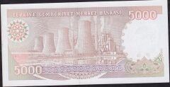 7.Emisyon 4.Tertip 5000 Lira I40 116595 Çil