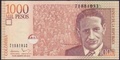 Kolombiya 1000 Pesos 2015 Çilaltı