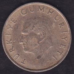 1988 Yılı 100 Lira Bakır Nikel