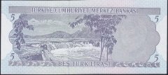 6.EMİSYON 2.TERTİP 5 LİRA K87 311942 ÇİL eski kağıt para fiyatları