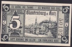 ALMANYA 5 PFENNİNG NOTGELD 1920 ÇİL