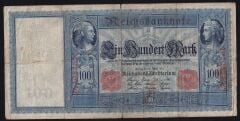 Almanya 100 Mark 1910 Temiz