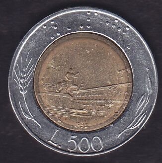 İtalya 500 Liret 1995