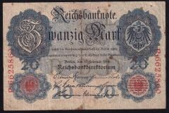 Almanya 20 Mark 1914 Çok Temiz