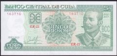 Küba 5 Pesos 2019 Çilaltı Çil