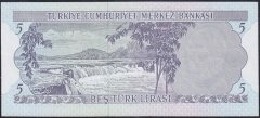 6.EMİSYON 2.TERTİP 5 LİRA K85 285360 ÇİLALTI ÇİL