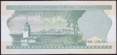 6.Emisyon 1.Tertip 10 Lira E78 117163 Ççt Çilaltı