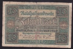 ALMANYA 10 MARK 1920 TEMİZ
