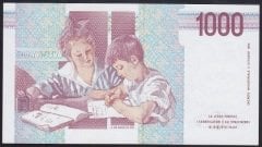 İTALYA 1000 LİRE 1990 ÇİLALTI ÇİL eski para mezat