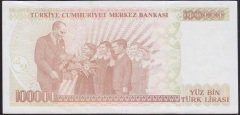 7.EMİSYON 3.TERTİP 100000 LİRA J68 386801 ÇİLALTI ÇİL