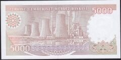 7.Emisyon 4.Tertip 5000 Lira I16 237754 Çil
