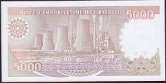 7.Emisyon 4.Tertip 5000 Lira I16 237754 Çil
