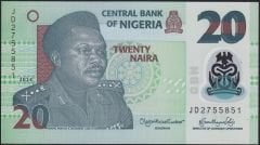 Nijerya 20 Naira 2024 Çil Polimer Pick 34