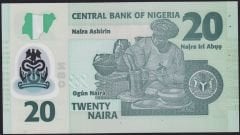 Nijerya 20 Naira 2024 Çil Polimer Pick 34