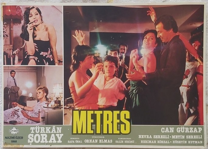 Metres - Türkan Şoray - Lobi Kartı