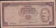 Timor 100 Escudos 1959 Temiz+ Pick 24