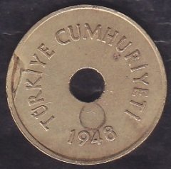 1948 YILI 2.5 KURUŞ ÇOK TEMİZ