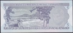 6.EMİSYON 2.TERTİP 5 LİRA K80 124400 ÇİL eski kağıt para fiyatları