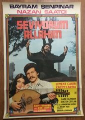 BAYRAM ŞENPINAR- NAZAN SAATÇİ - SEVİYORUM ALLAHIM - FİLM AFİŞİ