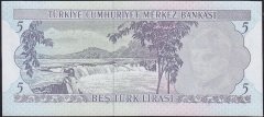 6.Emisyon 2.Tertip 5 Lira I55 047859 Çilaltı Çil