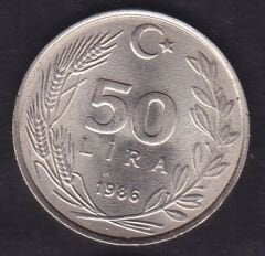 1986 Yılı 50 Lira
