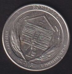 Amerika Çeyrek Dolar 2015 D Hatıra Homestead Amerika Ulusal Anıtı