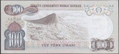 6.Emisyon 2.Tertip 100 Lira H89 169982 Çilaltı Çil