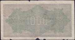 ALMANYA 1000 MARK 1922 HALİYLE