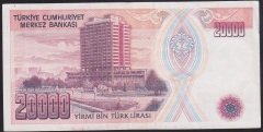 7.EMİSYON 1.TERTİP 20000 LİRA B83 626620 ÇÇT