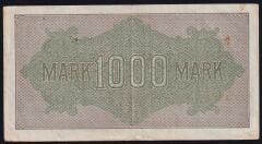 Almanya 1000 Mark 1922 Çok Temiz+ ( Yıldızlı Seri )