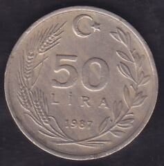 1987 Yılı 50 Lira