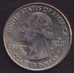 Amerika Çeyrek Dolar 2015 D Hatıra Saratoga Ulusal Tarihi Parkı