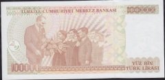 7.Emisyon 3.Tertip 100000 Lira F18 010391 Ççt Çilaltı