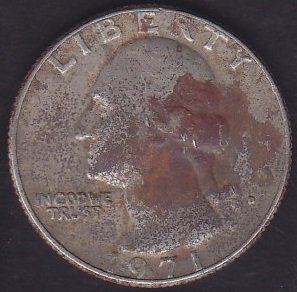 Amerika Çeyrek Dolar 1971D