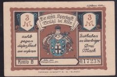 ALMANYA 3 MARK NOTGELD 1922 ÇİL