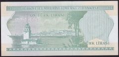 6.Emisyon 2.Tertip 10 Lira L54 039576 Çilaltı Çil