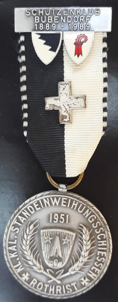İSVİÇRE STANDEINWEIHUNGSSCHIESSEN ROTHRIST MADALYA 1951