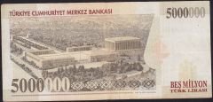 7.Emisyon 5 000 000 Lira D36 649229 Çok Temiz