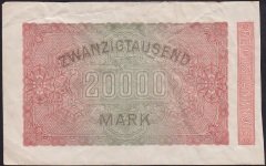 ALMANYA 20000 MARK 1923 HALİYLE
