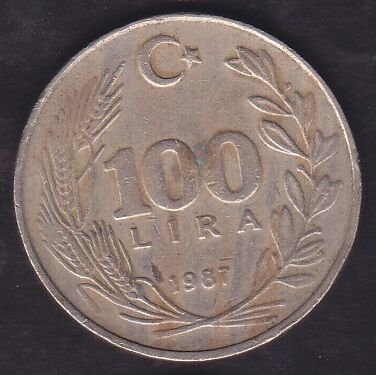 1987 Yılı 100 Lira