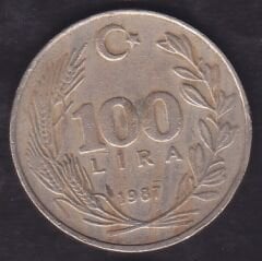 1987 Yılı 100 Lira