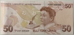 9.Emisyon 7.Tertip 50 Lira F097 469 469 Çil