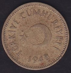 1948 Yılı 25 Kuruş