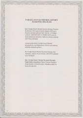 Hisse Senedi İş Bankası Menkul Kıymet 500.000.000 TL